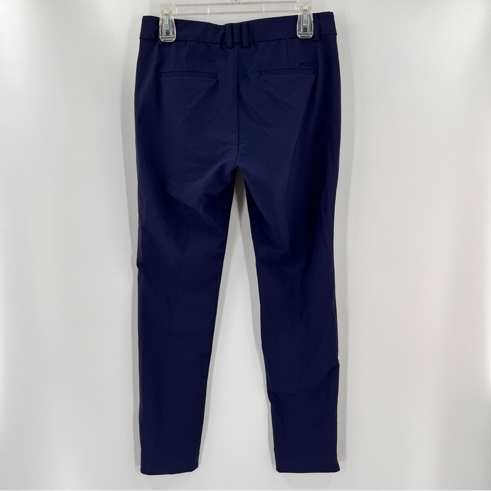 Kjus Ice Light 7/8 Treggings Blue Slim Fit Golf Stretch Performance Womens 38/M - Picture 2 of 7